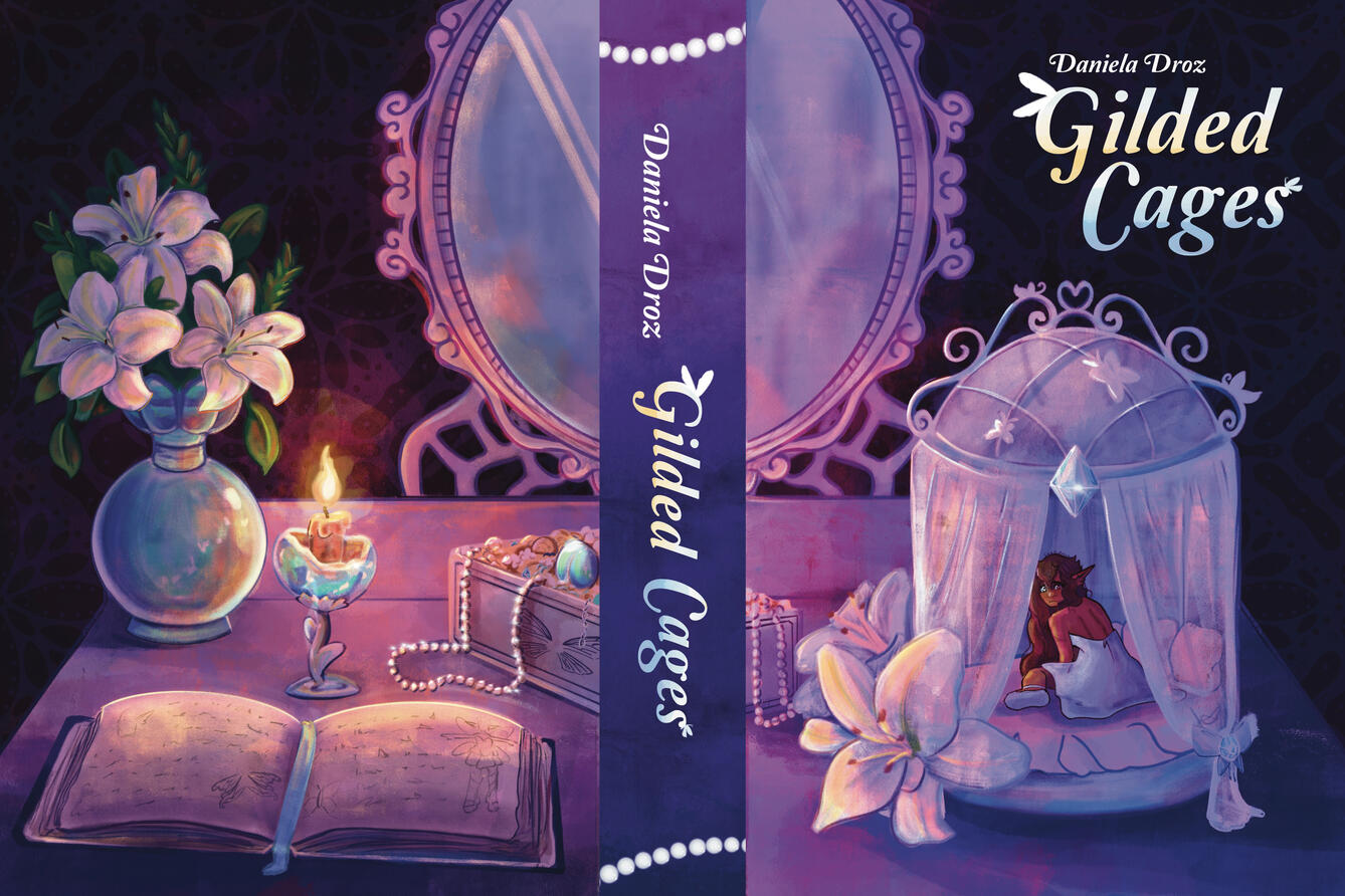 Gilded Cages || Book Cover Spread