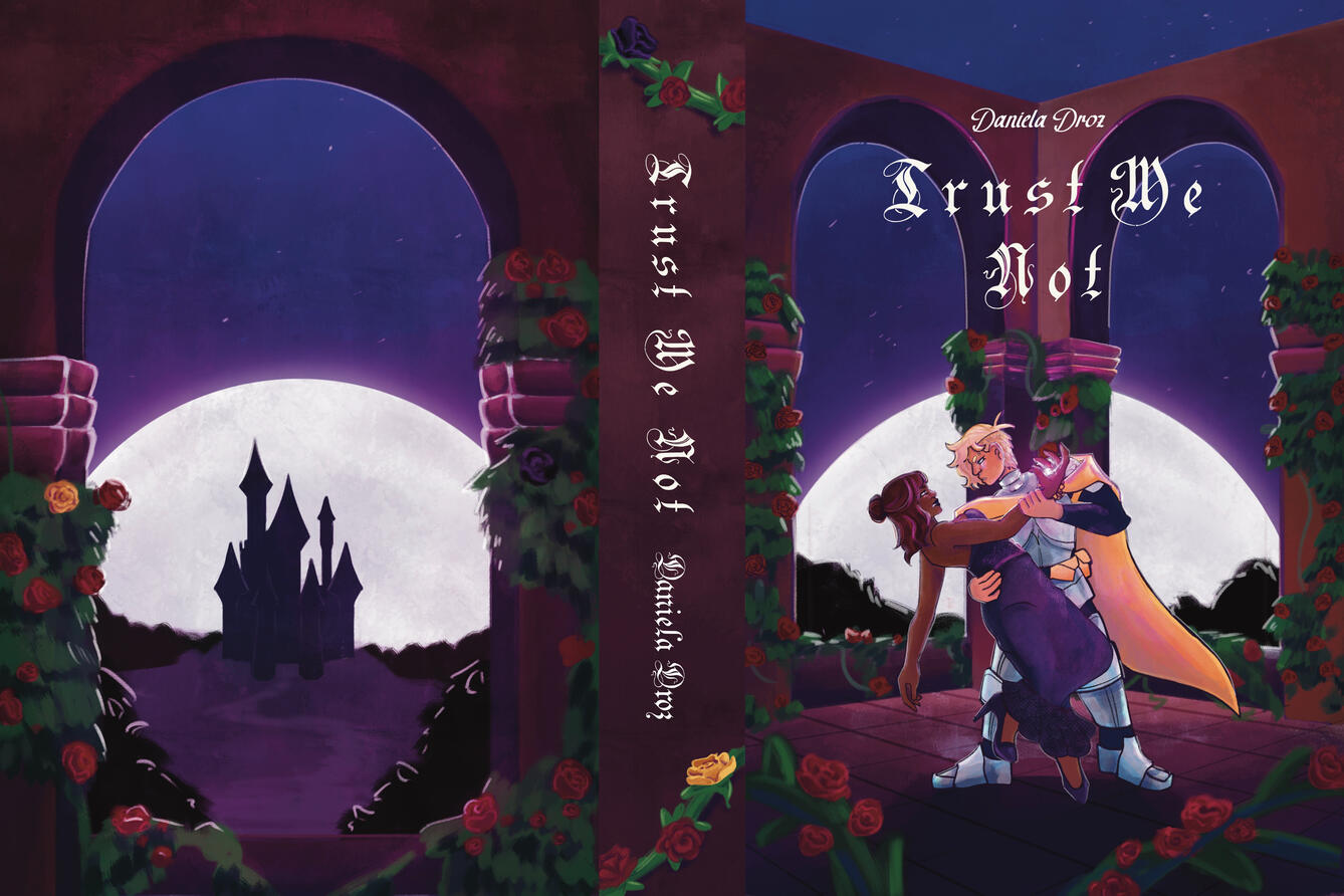 Trust Me Not || book cover spread