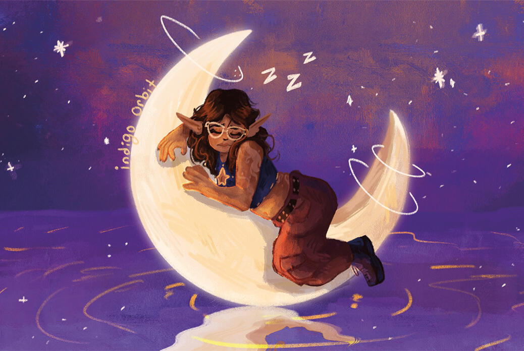 The Girl on the Moon