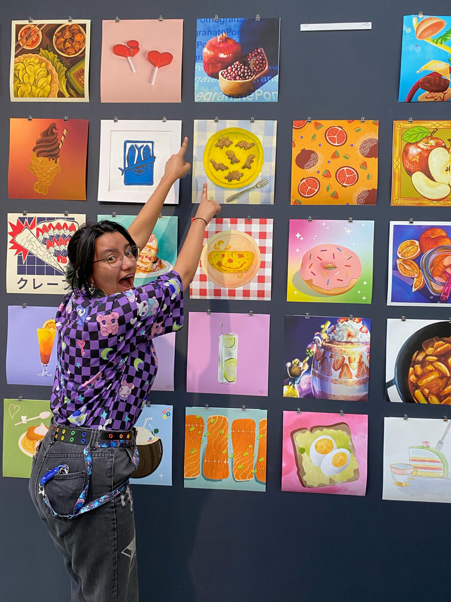 Daniela at Art for Food